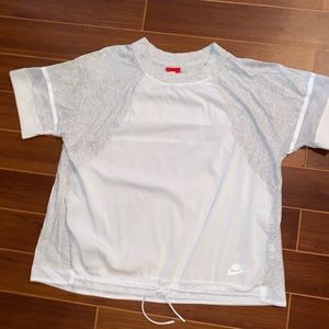 White Nike Top